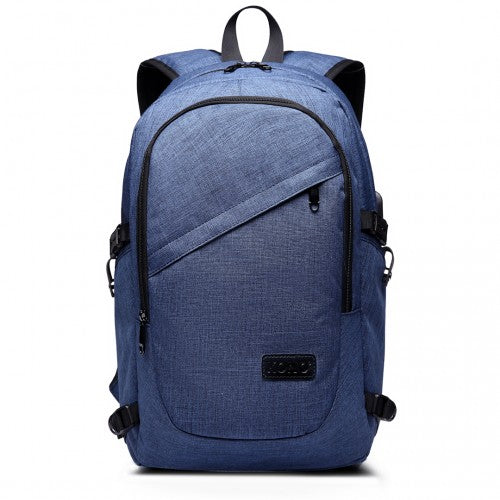 Kono Business Laptop Rucksack mit USB-Ladeanschluss