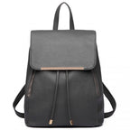 Miss Lulu Kunstleder Stilvolle Mode Rucksack