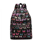 Miss Lulu Rucksack Schmetterling Schwarz