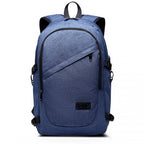 Kono Business Laptop Rucksack mit USB-Ladeanschluss