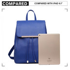 Miss Lulu Kunstleder Stilvolle Mode Rucksack