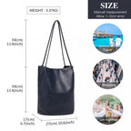 LB1951-MISS LULU GROSSE EIMERTASCHE MARINE