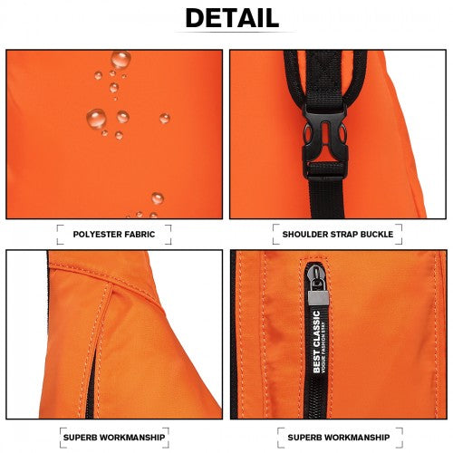 Miss Lulu Beiläufig Einzelband Sling Rucksack