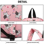 Miss Lulu Großer Rucksack mit Einhorn-Druck