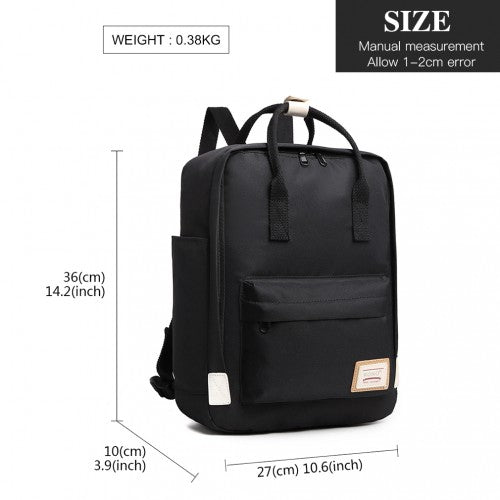 Kono Groß Polyester Laptop Rucksack