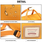 Kono Groß Polyester Laptop Rucksack