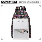 Miss Lulu Rucksack Schmetterling Schwarz