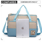 Miss Lulu 5-teiliges Polyester Set für Mutterschaft und Baby Wickeltasche Punkt-Serie