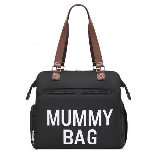 Kono Große Wickeltasche mit Schuhefach, isolierte Taschen & wasserdichter Reißverschlusstasche