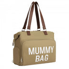 Kono Große Wickeltasche mit Schuhefach, isolierte Taschen & wasserdichter Reißverschlusstasche