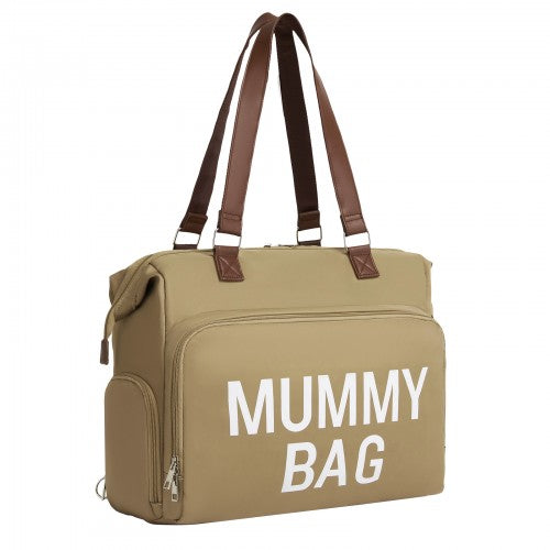 Kono Große Wickeltasche mit Schuhefach, isolierte Taschen & wasserdichter Reißverschlusstasche