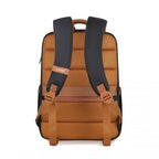 Kono Wasserfester Laptop-Rucksack mit USB-Ladefunktion Geschäftsreisetasche für Pendler inklusive passender Tasche 2-teiliges Set