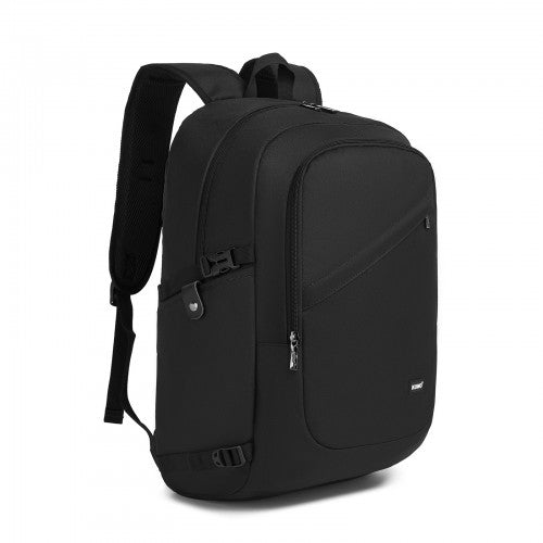 Kono Moderner urbaner Laptop-Rucksack – Schul- & Pendelrucksack mit USB- & Type-C-Anschluss