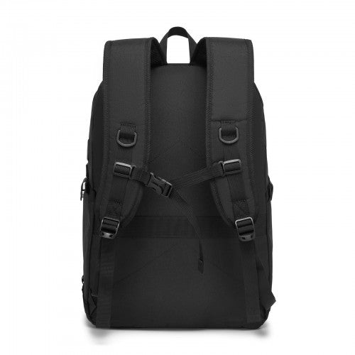 Kono Moderner urbaner Laptop-Rucksack – Schul- & Pendelrucksack mit USB- & Type-C-Anschluss