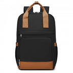 Kono Klassischer Freizeitrucksack mit Laptopfach und gepolsterten Trägerriemen für tägliche Pendelwege