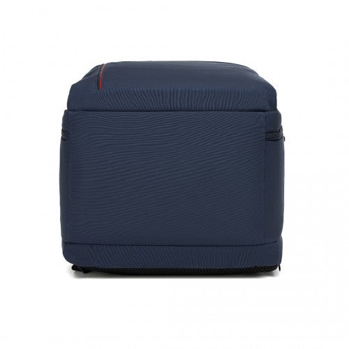 Kono 20L Kabinenrucksack mit roter Verzierung für 15,6" Laptop – wasserabweisender Reisetagesack mit Gepäckgurte