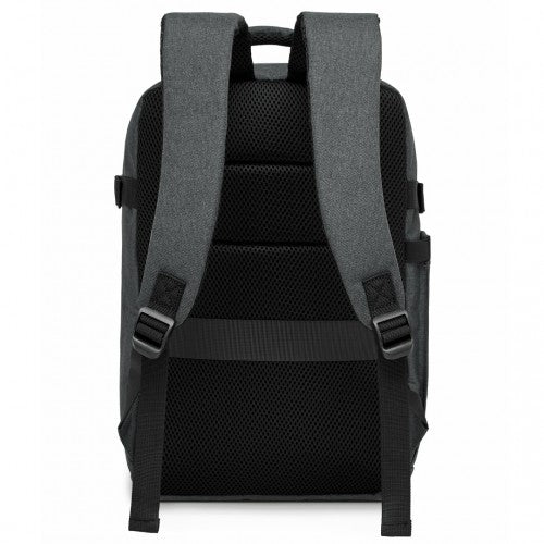 Kono Urban Smart 15L Handgepäck-Rucksack mit Gepäckriemen – Ideal für Reisen, Arbeit & tägliche Pendelwege