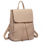 Miss Lulu Stylischer Rucksack aus Kunstleder - Sicherer Tagesrucksack mit Magnetverschluss, Modische PU-Leder Reisetasche