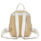 Miss Lulu Umwandelbare Quertasche aus PU-Leder - Leichter Diebstahlsicherer Tagesrucksack mit mehreren Taschen