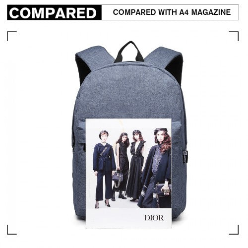 Kono Langlebiger Polyester Alltagsrucksack mit Schlankem Design