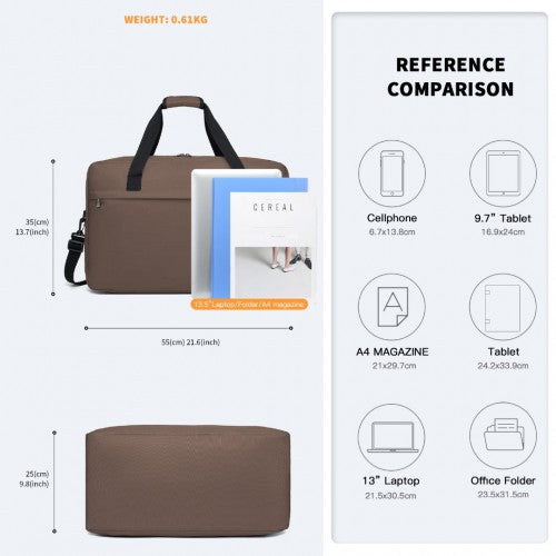 Kono Leichtgewicht Mehrzweck Unisex Sport Duffel-Reisetasche