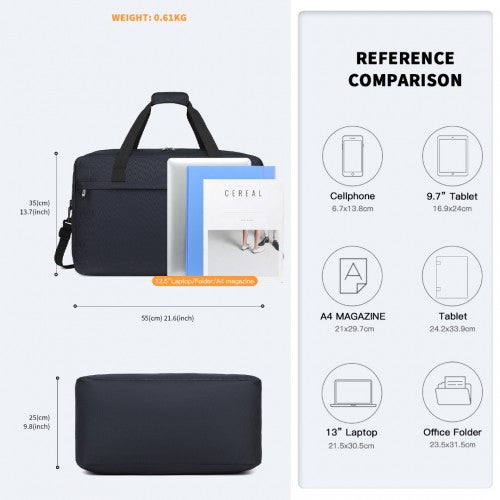 Kono Leichtgewicht Mehrzweck Unisex Sport Duffel-Reisetasche