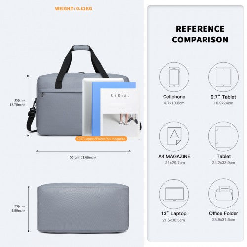 Kono Leichtgewicht Mehrzweck Unisex Sport Duffel-Reisetasche