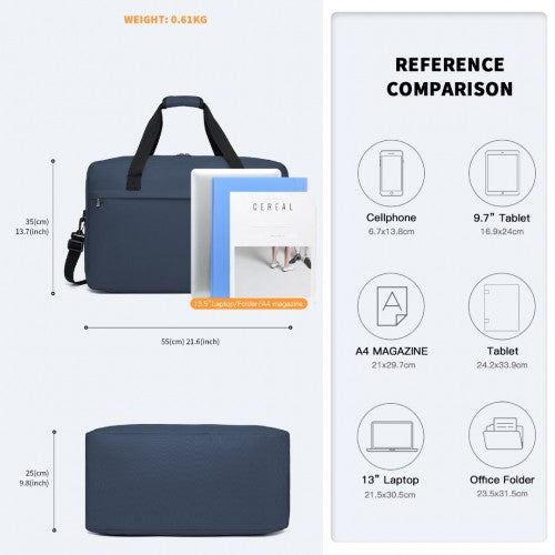 Kono Leichtgewicht Mehrzweck Unisex Sport Duffel-Reisetasche