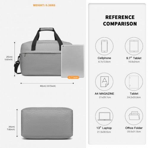 Kono Leichtgewicht Mehrzweck Unisex Sport Duffel-Reisetasche