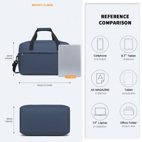 Kono Leichtgewicht Mehrzweck Unisex Sport Duffel-Reisetasche