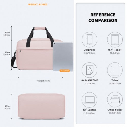 Kono Leichtgewicht Mehrzweck Unisex Sport Duffel-Reisetasche