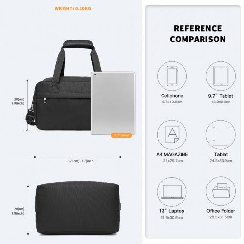 Kono Leichtgewicht Mehrzweck Unisex Sport Duffel-Reisetasche