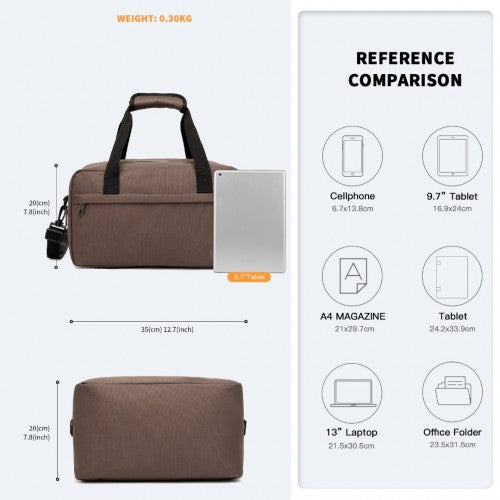 Kono Leichtgewicht Mehrzweck Unisex Sport Duffel-Reisetasche