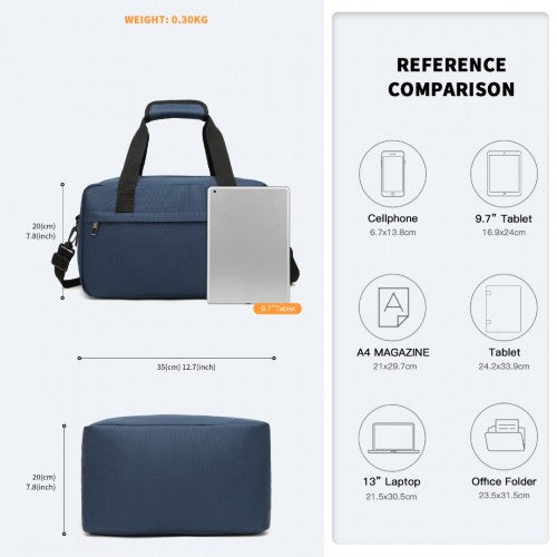 Kono Leichtgewicht Mehrzweck Unisex Sport Duffel-Reisetasche