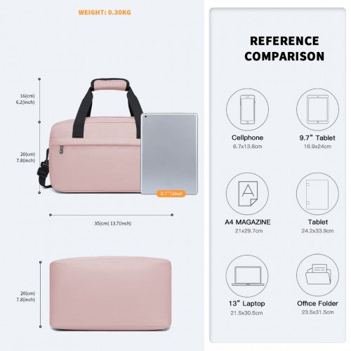 Kono Leichtgewicht Mehrzweck Unisex Sport Duffel-Reisetasche