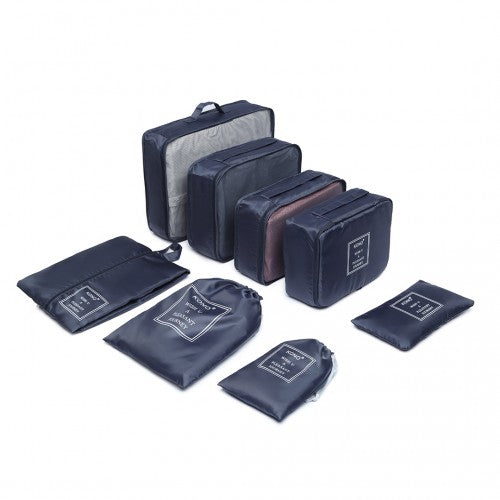 Kono 8 Stück Polyester Reisegepäck Organizer Bag Set
