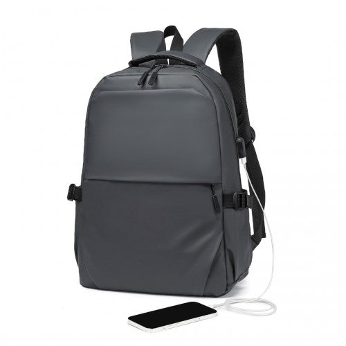 Kono Freizeit PVC-beschichtet Wasserfest Rucksack Mit USB-Ladeanschluss