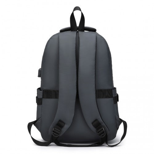 Kono Freizeit PVC-beschichtet Wasserfest Rucksack Mit USB-Ladeanschluss