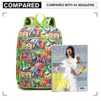 Miss Lulu Mode Graffiti Rucksack für die Schule