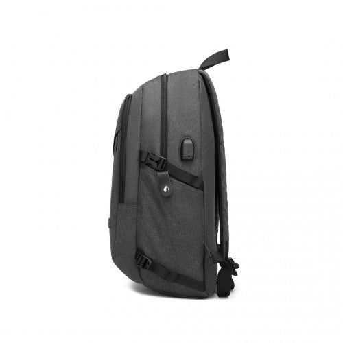 Kono Business Laptop Rucksack mit USB-Ladeanschluss