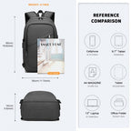 Kono Business Laptop Rucksack mit USB-Ladeanschluss