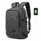 Kono Business Laptop Rucksack mit USB-Ladeanschluss