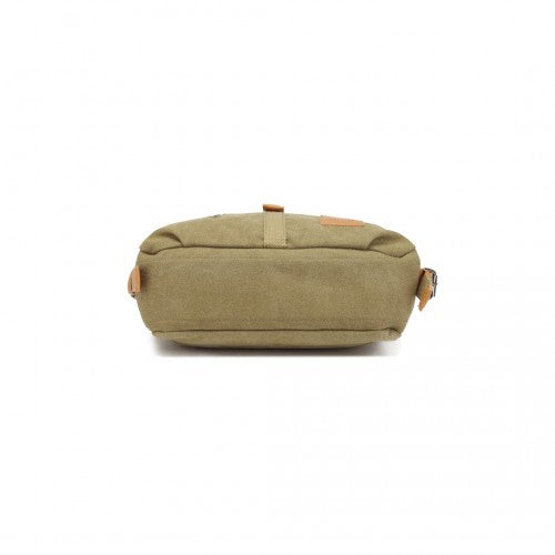 Kono Lässig Segeltuch Doppelt verwendbare Tasche Große Kapazität Umhängetasche und Rucksack