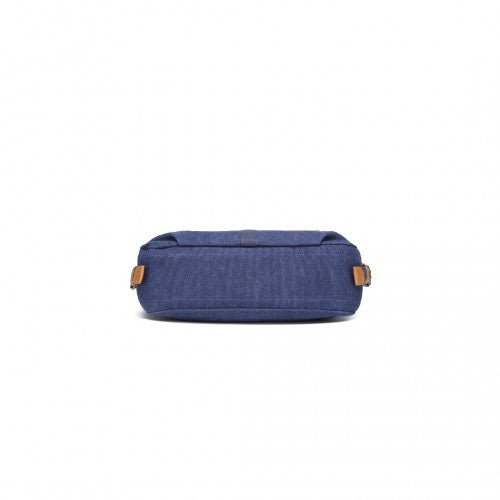 Kono Lässig Segeltuch Doppelt verwendbare Tasche Große Kapazität Umhängetasche und Rucksack