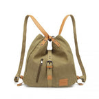 Kono Segeltuch Hobo Schlampig Schultertasche und Rucksack