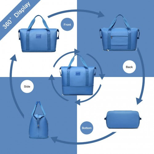 Kono Zwei Stücke Erweiterbar Dauerhaft Wasserdicht Reise-Seesack-Set