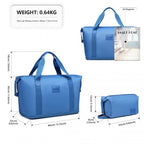 Kono Zwei Stücke Erweiterbar Dauerhaft Wasserdicht Reise-Seesack-Set