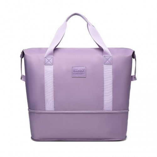 Kono Zwei Stücke Erweiterbar Dauerhaft Wasserdicht Reise-Seesack-Set