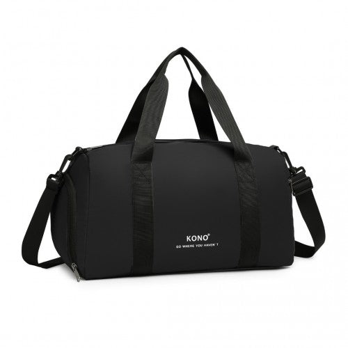 Kono Wasserdicht Seesack Leichtgewicht Sport-Turnbeutel Mit Schuhfach