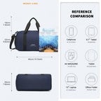 Kono Wasserdicht Seesack Leichtgewicht Sport-Turnbeutel Mit Schuhfach